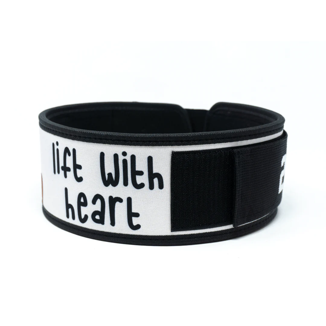Lift With Heart 4" Weightlifting Belt - Image 4