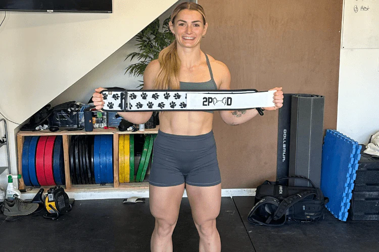 Love of My Life by Kyra Milligan Straight Weightlifting Belt - Image 8