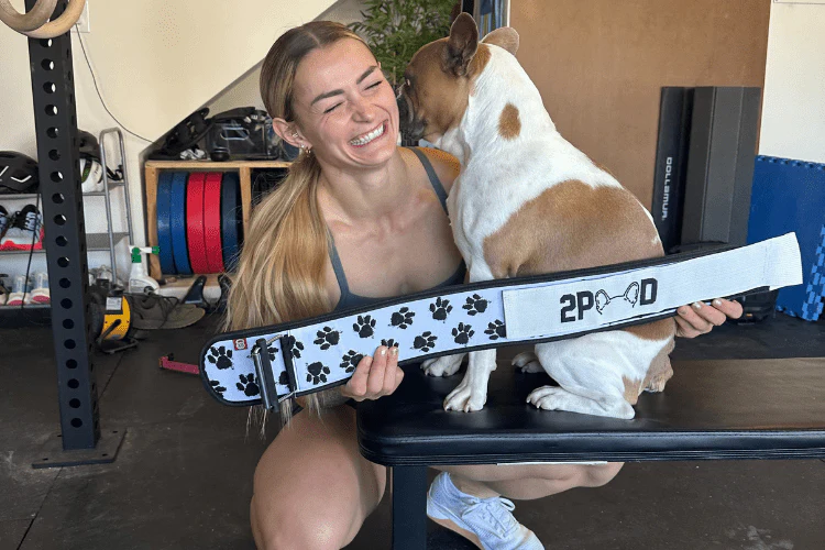 Love of My Life by Kyra Milligan Straight Weightlifting Belt - Image 9