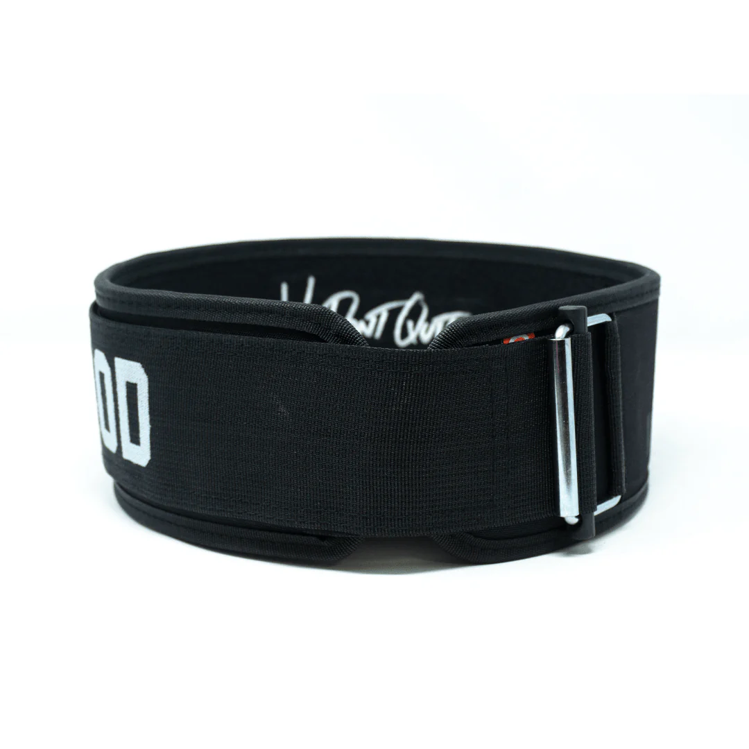 Mentality Is Everything by Craig Richey 4" Weightlifting Belt - Image 4