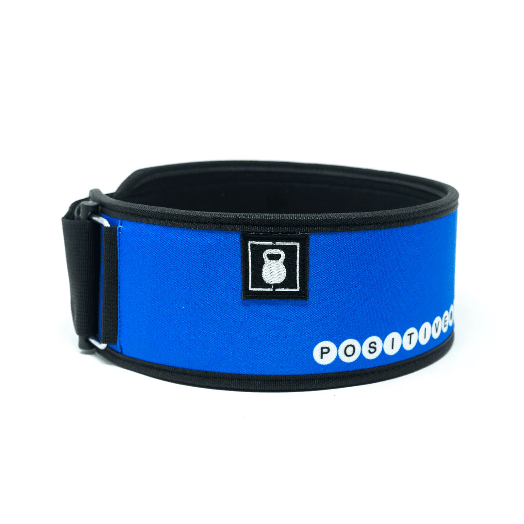 Positive Vibes by Alexis Raptis 4" Weightlifting Belt - Image 2