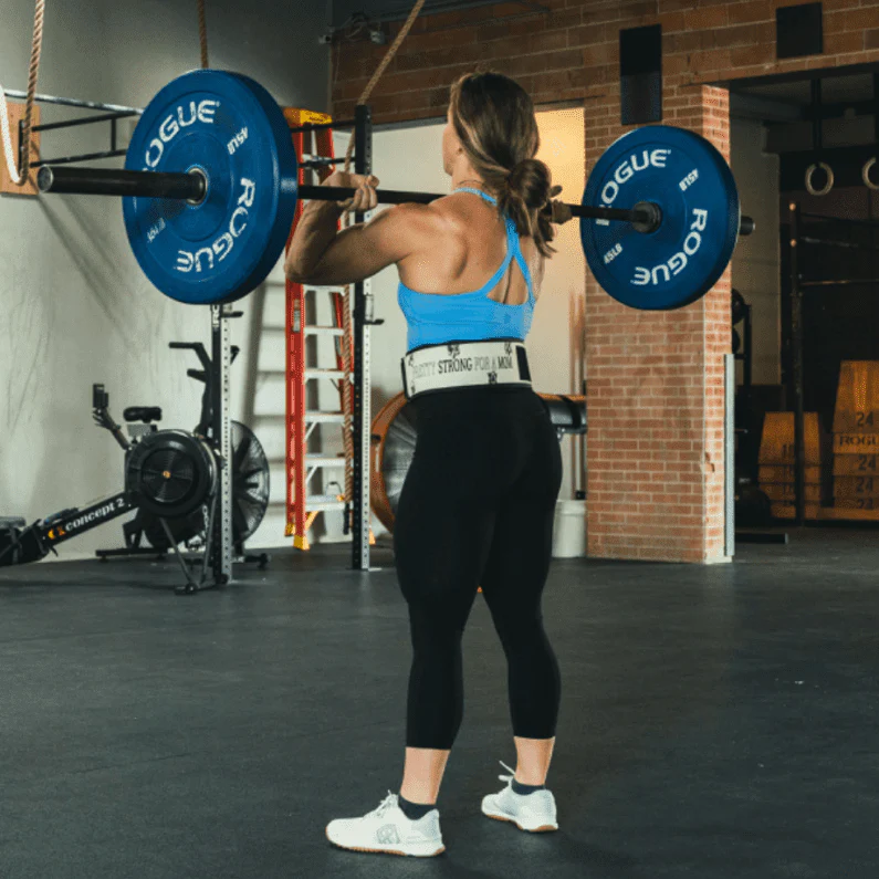 Pretty Strong for a Mom by Arielle Loewen 4" Weightlifting Belt - Image 9