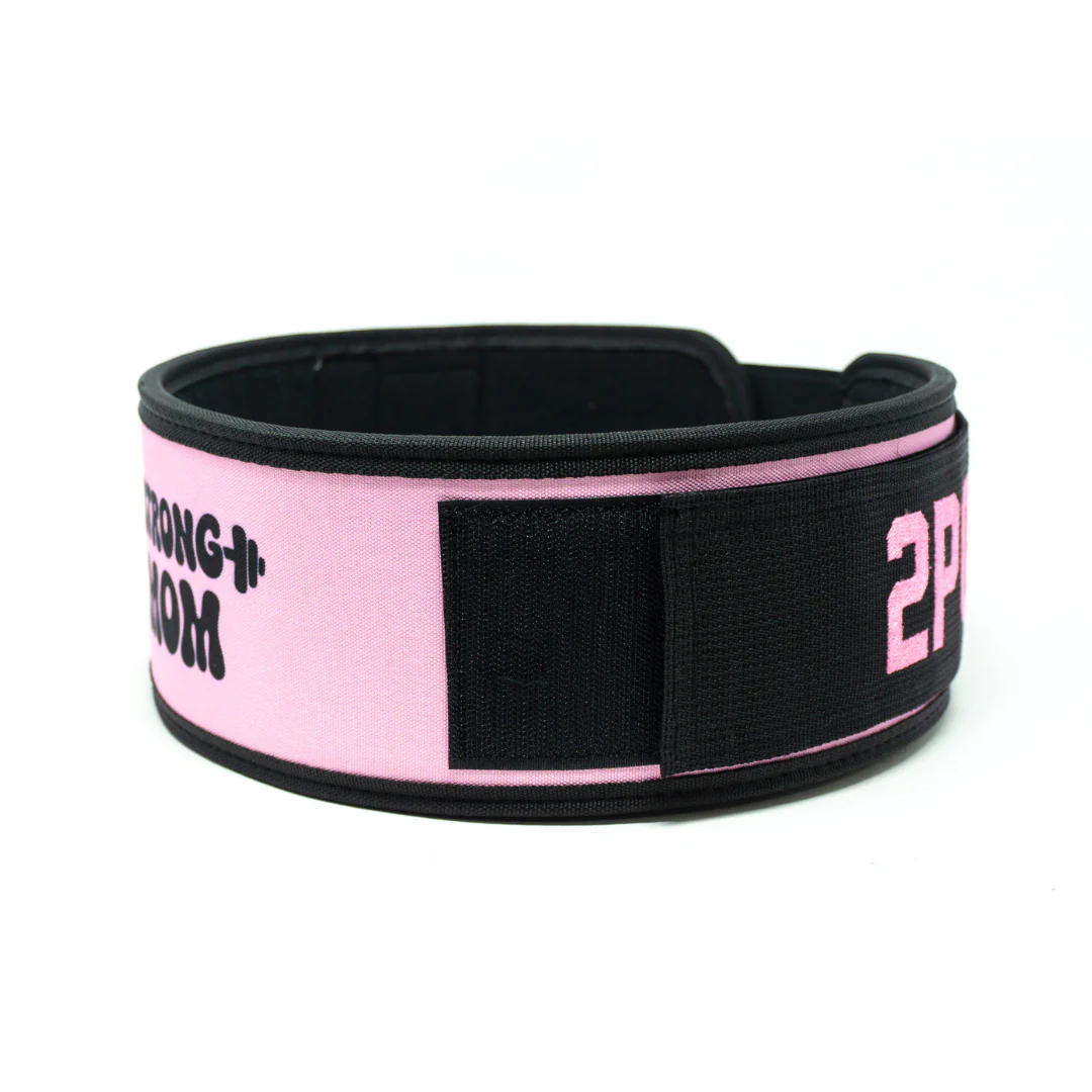 Pretty Strong for a Mom by Arielle Loewen 4" Weightlifting Belt - Image 6