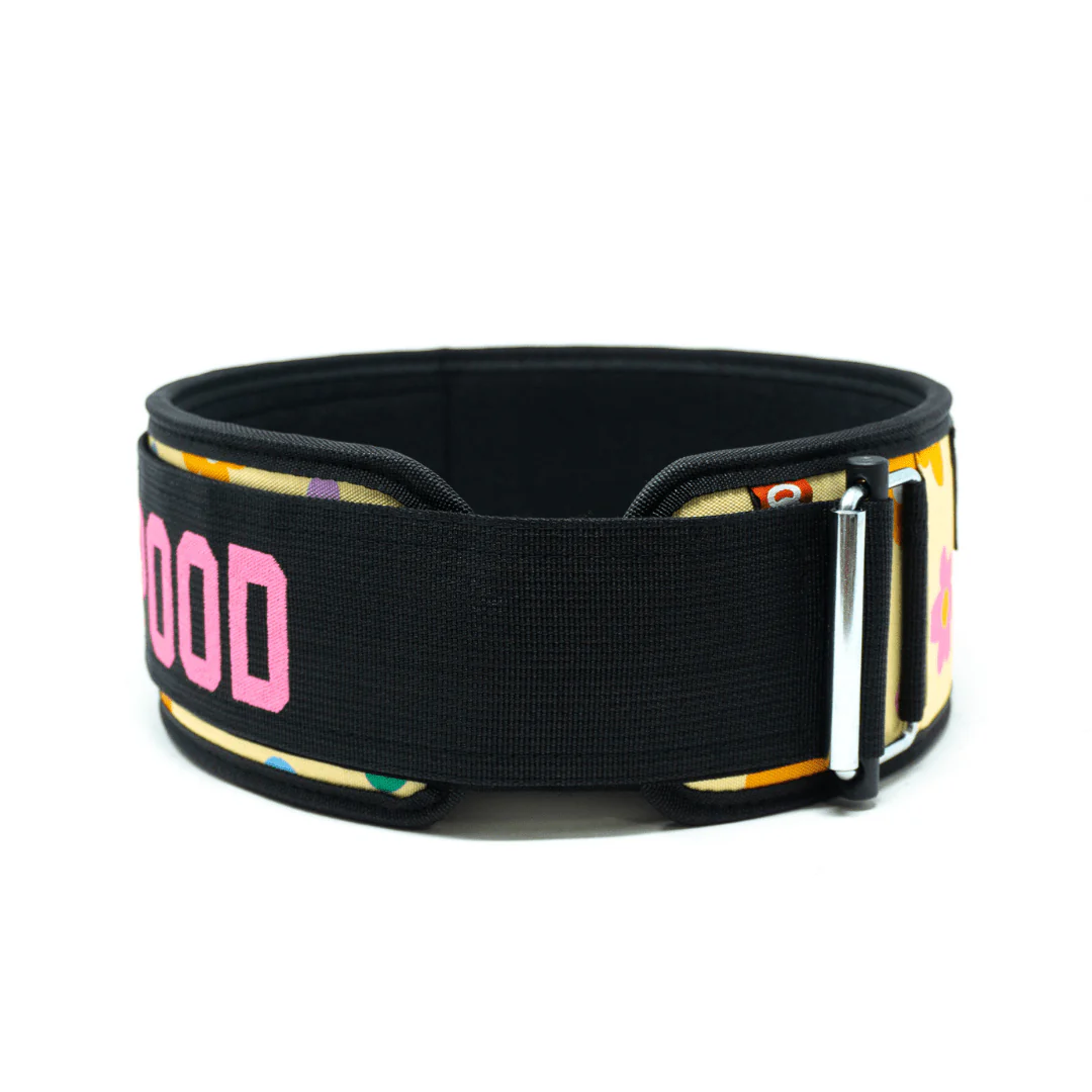 Strong Is Beautiful by Aimee Cringle 4" Weightlifting Belt - Image 4