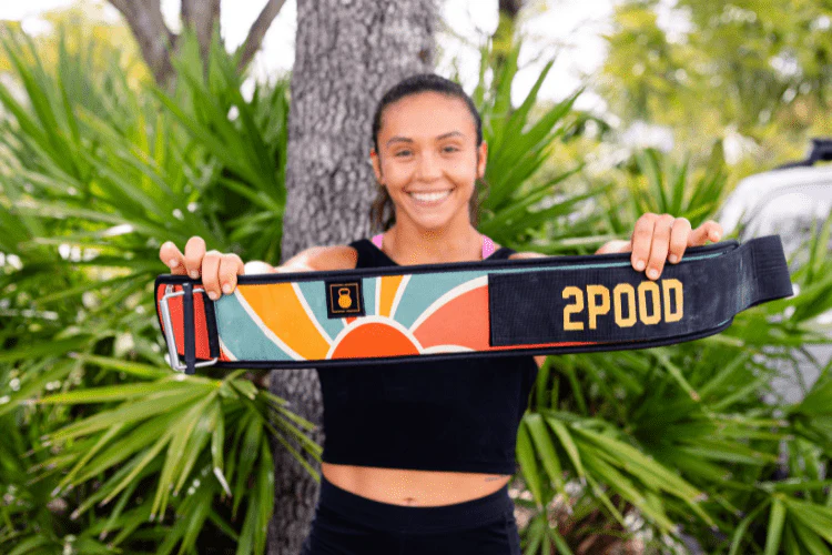 Sunshine by Fee Saghafi 4" Weightlifting Belt - Image 4