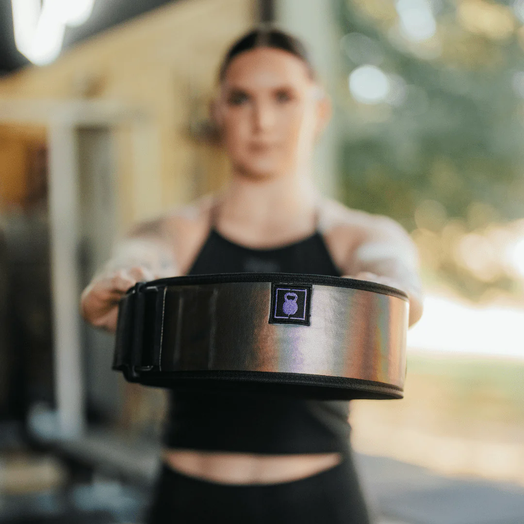 Ultraviolet by Mattie Rogers 4" Weightlifting Belt - Image 10