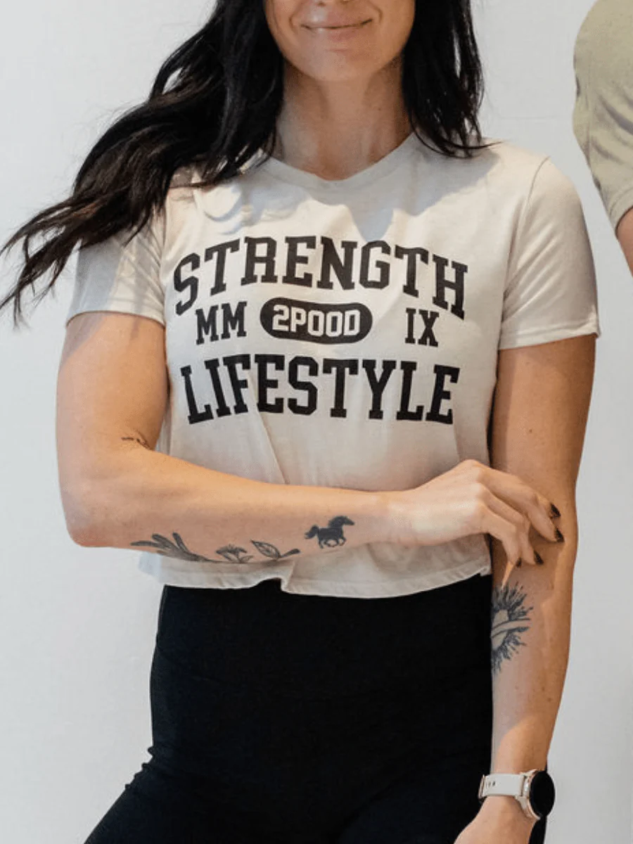 Varsity Strength Lifestyle Crop - Image 3