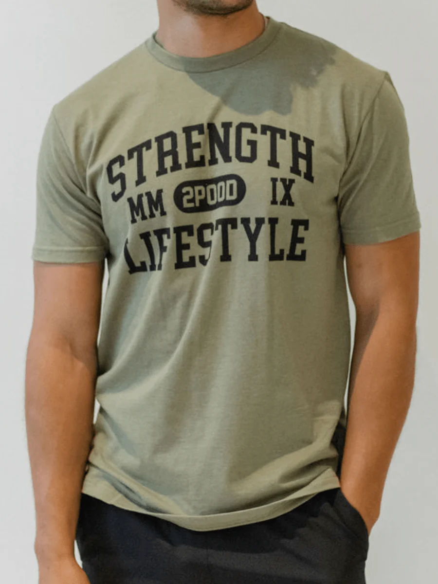 Varsity Strength Lifestyle T-Shirt - Image 2