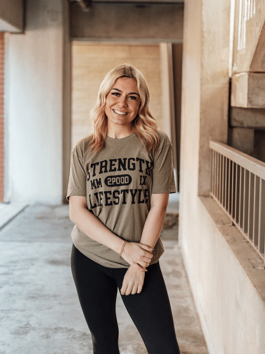 Varsity Strength Lifestyle T-Shirt - Image 7