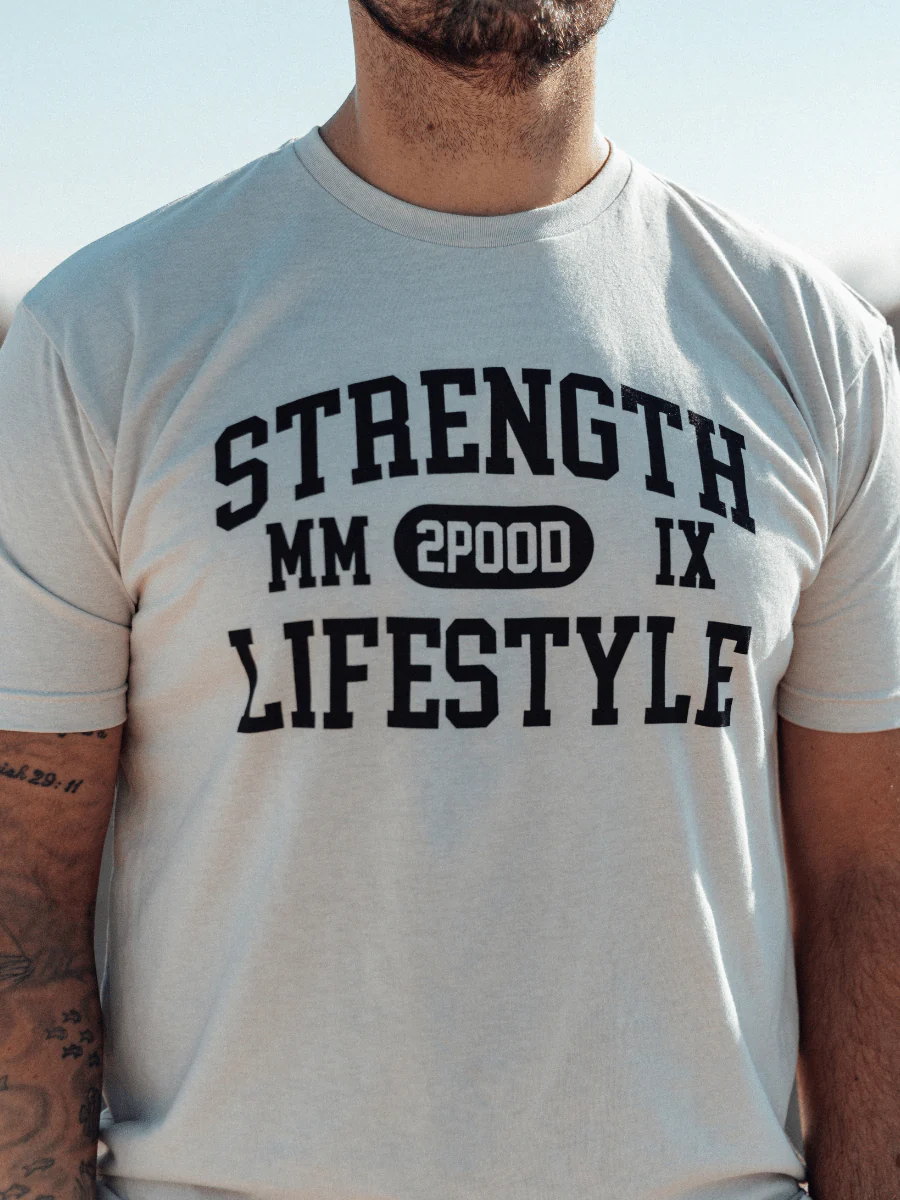 Varsity Strength Lifestyle T-shirt - Image 2