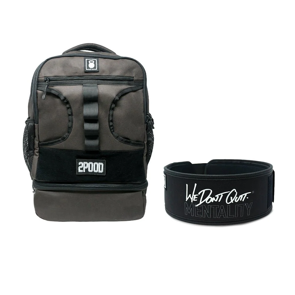 4" We Don't Quit by Craig Richey Belt & Backpack 3.0 Bundle - Image 7