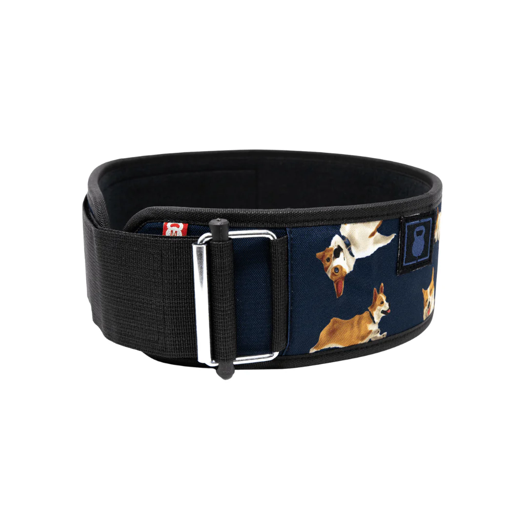 Winston the Corgi 2.0 4" Weightlifting Belt - Image 4